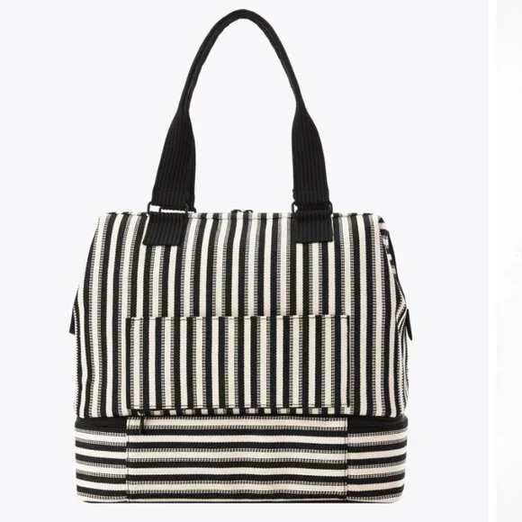 BEIS Mini Weekender – Black Stripe | NWT Limited Edition, Sold Out - Picture 3 of 15